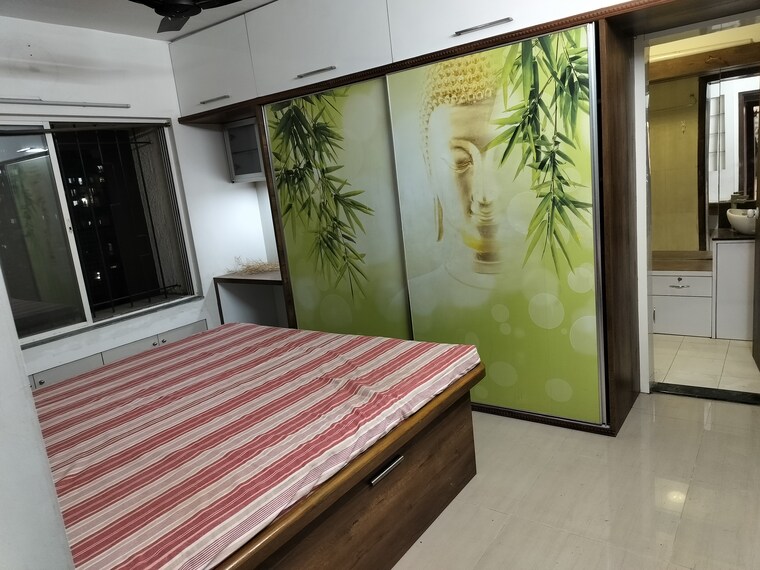 Bedroom, royal-imperio 3 Bedroom 1600 Sq.Ft. Apartment In Pimple Saudagar Pune 9283017