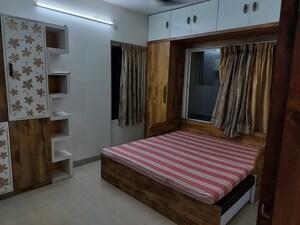 Bedroom in 3 BHK Apartment at Royal Imperio, Pimple Saudagar – for Rent