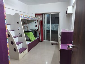 Bedroom in 3 BHK Apartment at Royal Imperio, Pimple Saudagar – for Rent