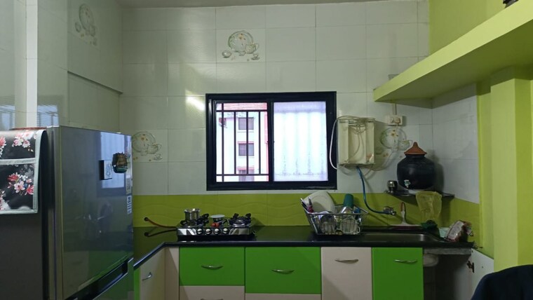 Kitchen, pawan nagar 1 RK 623 Sq.Ft. Apartment In Pawan Nagar Nashik 9283029