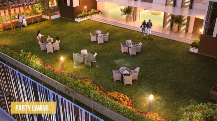 Garden, oxford-florida-riverwalk 2 Bedroom 850 Sq.Ft. Apartment In Mundhwa Pune 9283060