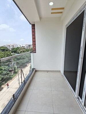 Balcony in 2 BHK Apartment at Lansum Madhava Towers, Madhapur – for Rent