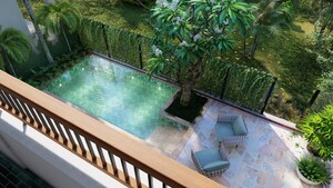 Swimming Pool in 4 BHK Villa at Moira – for Sale