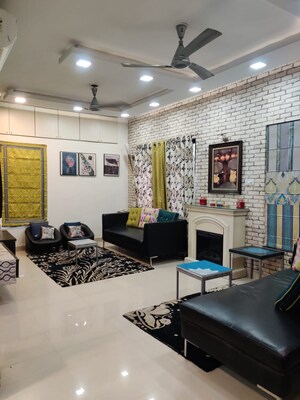 Living Room in 4 BHK Villa at RVK Aria, Vishal Nagar – for Rent