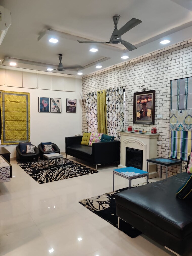 Living Room, rvk-aria 4 Bedroom 3500 Sq.Ft. Villa In Vishal Nagar Pune 9283115