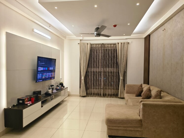 Living Room, pashmina-waterfront 3 Bedroom 1857 Sq.Ft. Apartment In Old Madras Road Bangalore 9283160