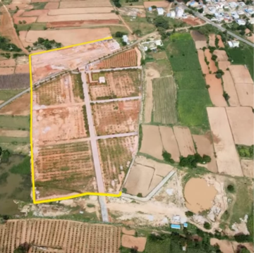 Balcony in  Plot at Pavani Pride, Munnekollal – for Sale