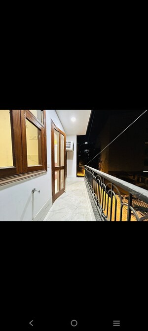 Balcony in 2 BHK Builder Floor at Saket – for Rent