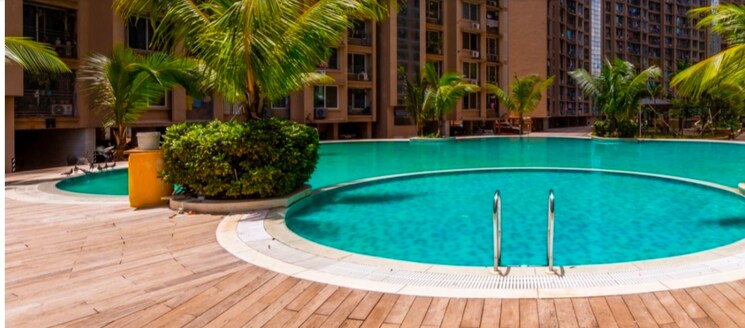Swimming Pool, gurukrupa-marina-enclave 2 Bedroom 618 Sq.Ft. Apartment In Malad West Mumbai 9283207