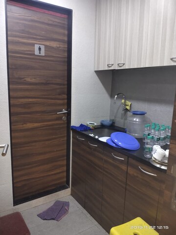 Bathroom in  Office Space at Kesar Solitaire, Sector 19 Sanpada – for Rent