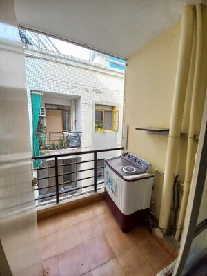 Balcony in 1 BHK Apartment at Ninex RMG Residency, Sector 37c – for Rent