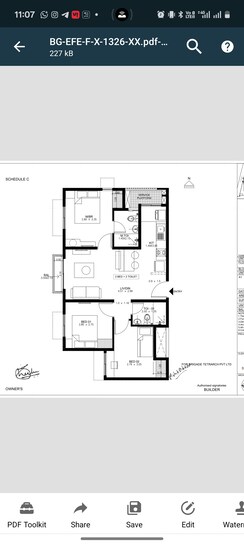 2.5 BHK Apartment For Sale in Brigade El Dorado Feldspar