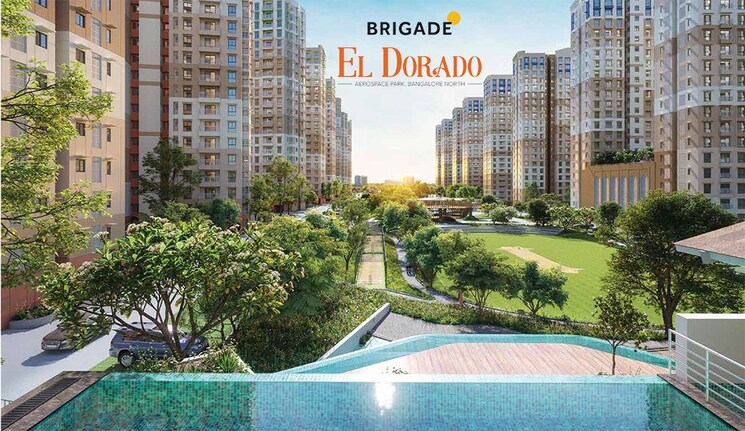 Swimming Pool, brigade-el-dorado-feldspar 2.5 Bedroom 1042 Sq.Ft. Apartment In Bagaluru Bangalore 9283279
