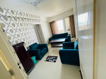 Living Room in 2 BHK Apartment at Manglam Aadhar, Keshupura – for Rent