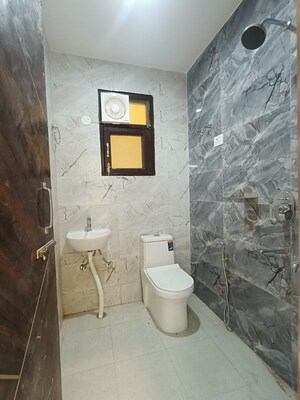Bathroom in 2 BHK Builder Floor at Chattarpur – for Rent