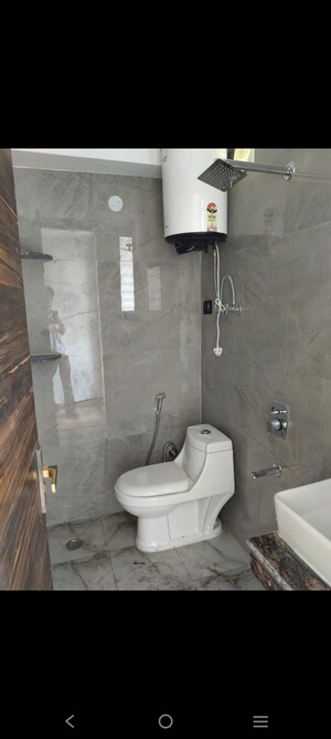 Bathroom in 1 BHK Builder Floor at Saket – for Rent