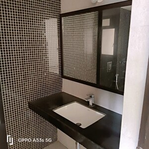 Bathroom in 2 BHK Apartment at Lodha Luxuria Priva, Majiwada – for Rent