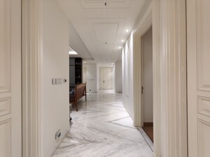 Building Lobby in 4 BHK Apartment at Bhartiya Leela Residences, Thanisandra Main Road – for Rent