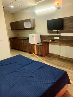 Kitchen in 1 BHK Apartment at Paramount Golfforeste, Zeta I Greater Noida – for Rent