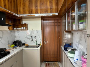 Kitchen in 2 BHK Builder Floor at Financial District – for Rent