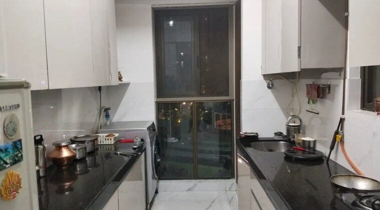 Kitchen, raymond-premium-i 2 Bedroom 900 Sq.Ft. Apartment In Pokhran Road No One Thane 9283357