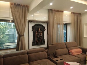 Living Room in 3 BHK Apartment at Pavonine Kshitij, Bibwewadi – for Sale