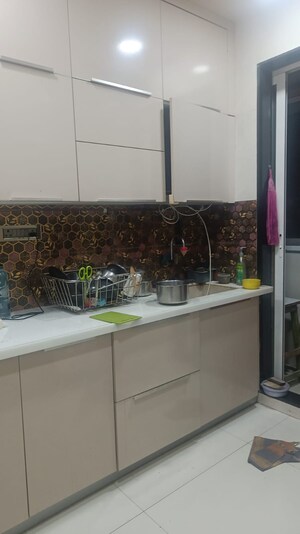 Kitchen in 1 BHK Apartment at Regency Anantam, Dombivli East – for Rent