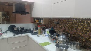 Kitchen in 1 BHK Apartment at Regency Anantam, Dombivli East – for Rent