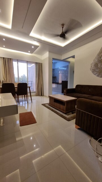 Living Room in 1 BHK Apartment at Ashapura Galaxy, Ambivali – for Sale
