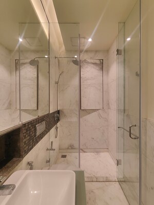 Attached Bathroom in 2 BHK Apartment at Bhartiya Leela Residences, Thanisandra Main Road – for Sale