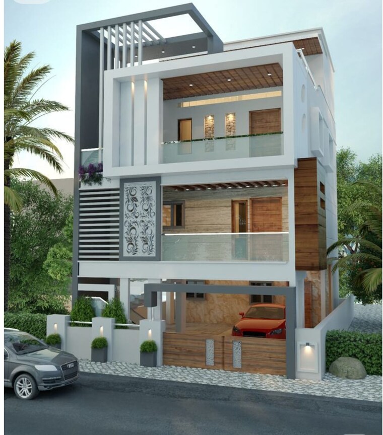 Exterior View, chandapura 4 Bedroom 1500 Sq.Ft. Villa In Chandapura Bangalore 9283451