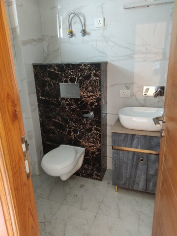 Bathroom in 3 BHK Builder Floor at Parklands, Sector 85 – for Sale