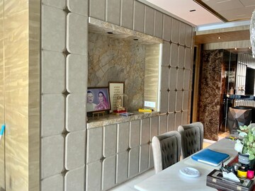 Living Room in 4 BHK Apartment at Oberoi Realty Esquire, Goregaon East – for Sale