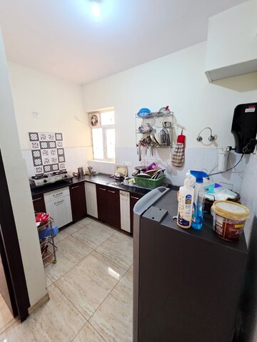 Kitchen in 3 BHK Apartment at Land Craft Golf Links Apartment Phase 2, Pandav Nagar – for Sale
