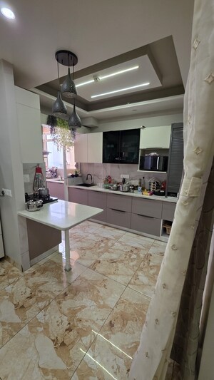 Kitchen in 3 BHK Apartment at Land Craft Golf Links Apartment Phase 2, Pandav Nagar – for Sale