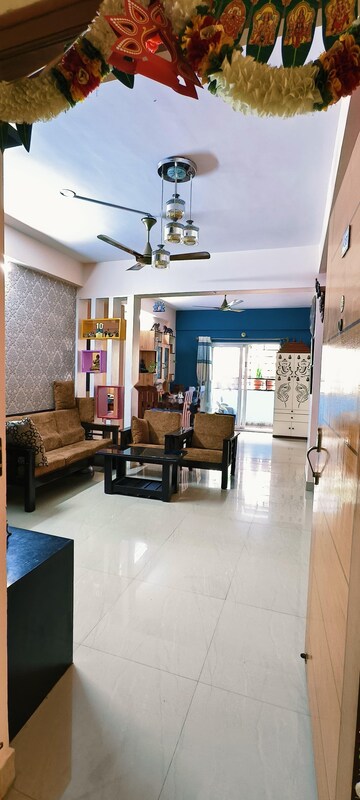 Living Room in 3 BHK Apartment at DS Max Sigma Nest, Electronic City Phase I – for Rent