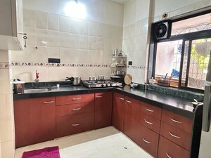 Kitchen in 1 BHK Apartment at Nirman Shilpa Apartment, Vashi Sector 12 – for Sale