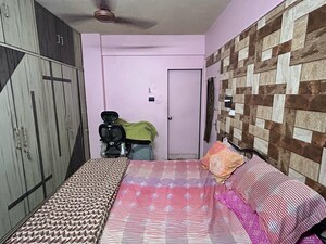 Bedroom in 1 BHK Apartment at Nirman Shilpa Apartment, Vashi Sector 12 – for Sale