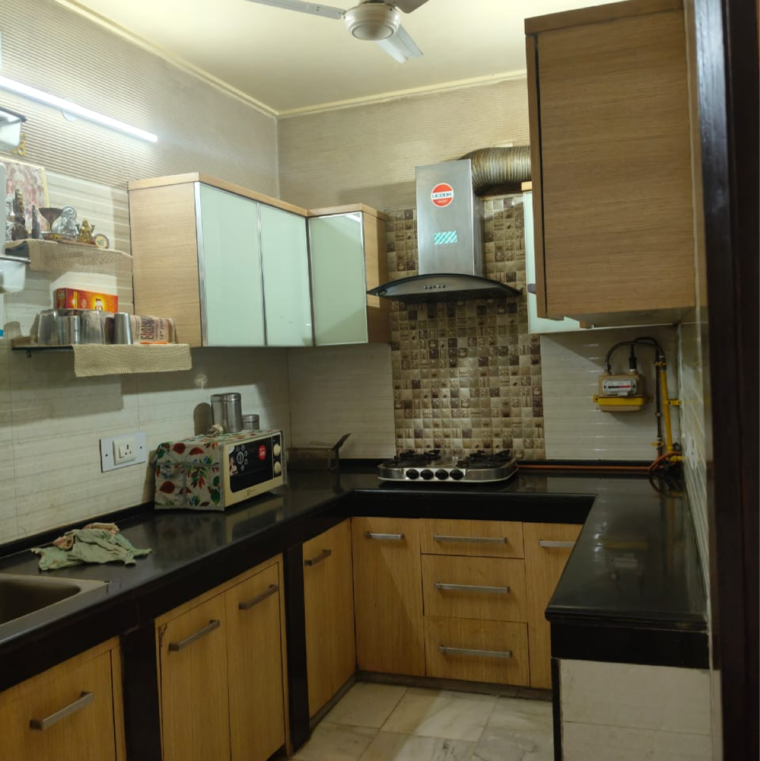 Kitchen, malviya nagar 2 Bedroom 1500 Sq.Ft. Builder Floor In Malviya Nagar Delhi 9283613