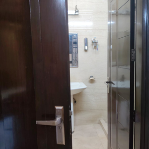 Bathroom in 2 BHK Builder Floor at Malviya Nagar – for Rent