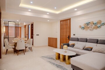 Living Room in 3 BHK Apartment at Kumar Hill View Residency, Kothrud – for Sale