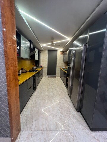 Kitchen in 3 BHK Builder Floor at Puri Kohinoor, Sector 89 – for Sale