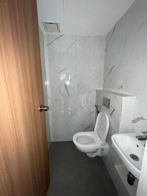 Bathroom in 1 BHK Apartment at Lodha Codename Premier, Dombivli East – for Rent