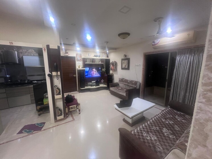 Living Room, brahmand-phase-iii 2 Bedroom 600 Sq.Ft. Apartment In Brahmand Thane 9283684