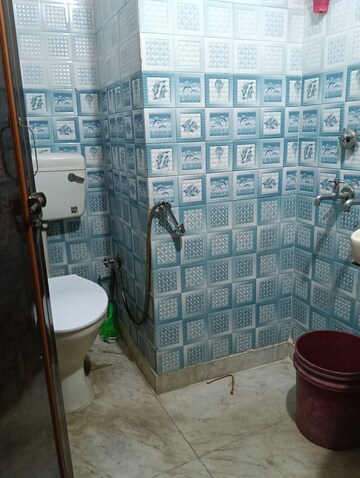Bathroom in 2 BHK Builder Floor at Govindpuri – for Rent