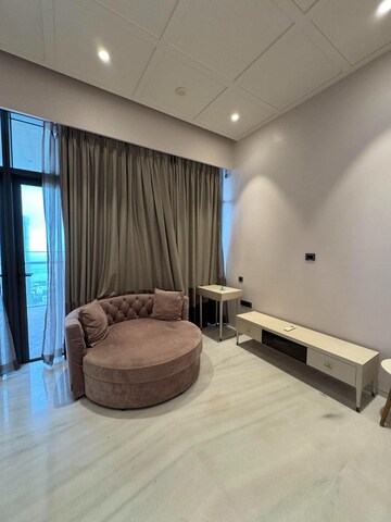 Living Room in 4 BHK Apartment at Prabhadevi – for Rent