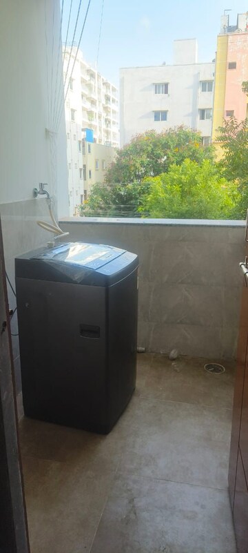 Balcony in 1 BHK Apartment at Sri Nilayam Kondapur, Kondapur – for Rent