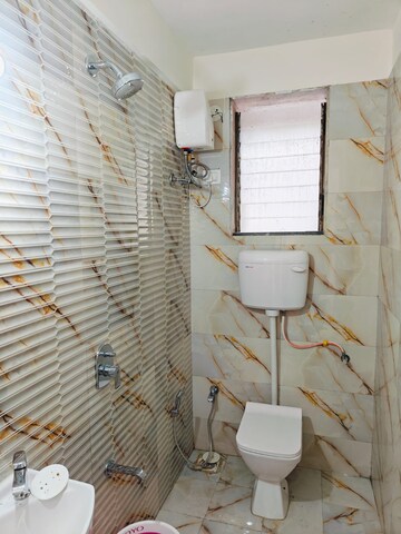 Bathroom in 2 BHK Apartment at HB Nandanvan, Taloja – for Rent