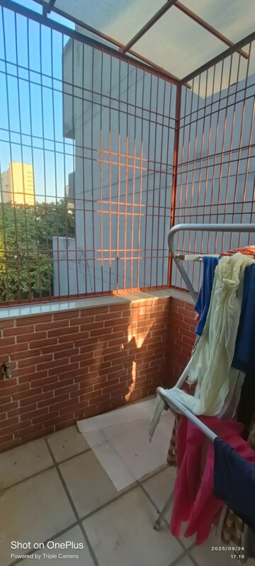Balcony in 2 BHK Builder Floor at Gail CGHS, Sector 56 – for Rent