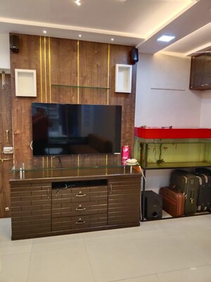 Living Room in 1 BHK Apartment at HDIL Dheeraj Diamond, Malad West – for Rent